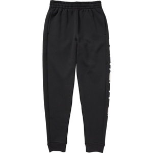 image:imageCarhartt Boys Fleece Logo Sweatpant  CottonBlend Fleece  Designed With An Elastic Waistband And Adjustable  Cozy WarmthCaviar Black