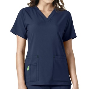 image:imageCarhartt CrossFlex Scrubs for Women VNeck Scrub TopsNavy  M