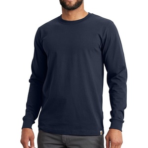 image:imageCarhartt Mens 106921 Relaxed Fit Lightweight LongSleeve TShirtNavy