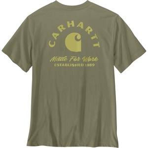 image:imageCarhartt Mens 107317 Irvine Relaxed Work TShirtDusty Olive