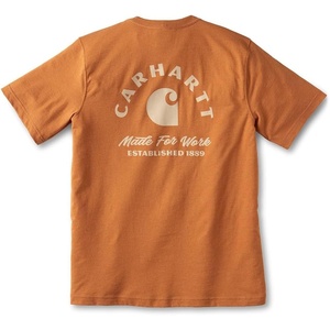 image:imageCarhartt Mens 107317 Irvine Relaxed Work TShirtRusted Rail Heather