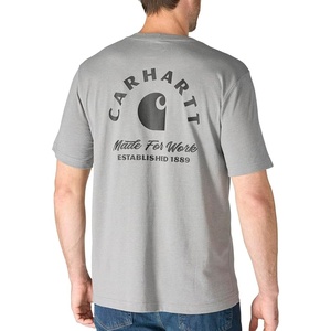 image:imageCarhartt Mens 107317 Irvine Relaxed Work TShirtWeathered Ash Heather