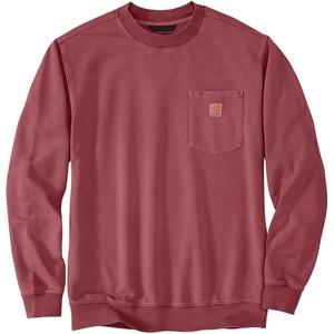 image:imageCarhartt Mens Durham Garment Dyed Crewneck SweatshirtAmber Terrain