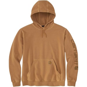 image:imageCarhartt Mens Durham Garment Dyed Logo SweatshirtCarhartt Brown