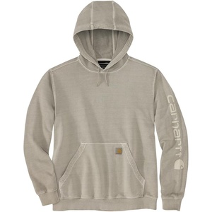 image:imageCarhartt Mens Durham Garment Dyed Logo SweatshirtGreige