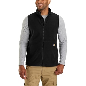 image:imageCarhartt Mens FullZip Relaxed Fit Fleece VestBlack