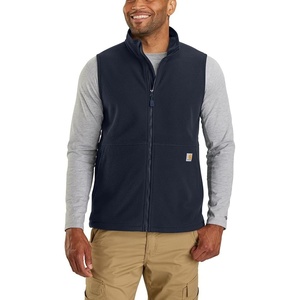 image:imageCarhartt Mens FullZip Relaxed Fit Fleece VestNavy