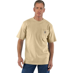 image:imageCarhartt Mens Iconic K87 Pocket TShirt CloseoutBeach Heather