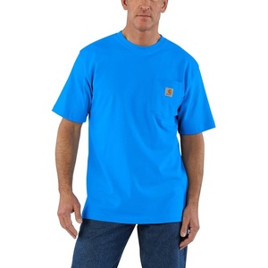 image:imageCarhartt Mens Iconic K87 Pocket TShirt CloseoutBlue Glow