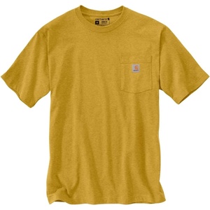 image:imageCarhartt Mens Iconic K87 Pocket TShirt CloseoutDijon Heather
