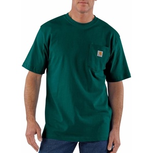 image:imageCarhartt Mens Iconic K87 Pocket TShirt CloseoutHunter Green