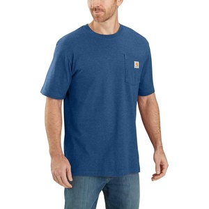 image:imageCarhartt Mens Iconic K87 Pocket TShirt CloseoutLakeshore Heather
