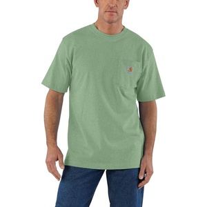 image:imageCarhartt Mens Iconic K87 Pocket TShirt CloseoutLoden Frost Heather