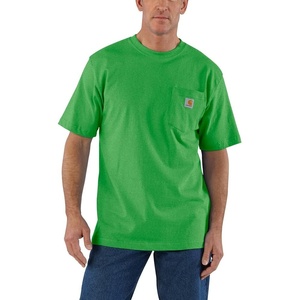 image:imageCarhartt Mens Iconic K87 Pocket TShirt CloseoutOlive Green Heather