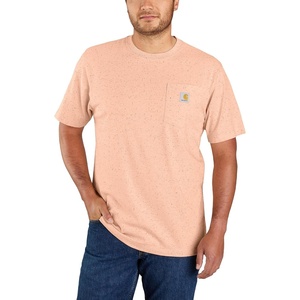 image:imageCarhartt Mens Iconic K87 Pocket TShirt CloseoutPale Apricot Nep