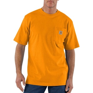 image:imageCarhartt Mens Iconic K87 Pocket TShirt CloseoutRust Heather