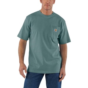 image:imageCarhartt Mens Iconic K87 Pocket TShirt CloseoutSea Pine Heather