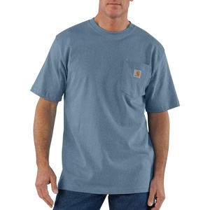 image:imageCarhartt Mens Iconic K87 Pocket TShirt CloseoutThundercloud Heather