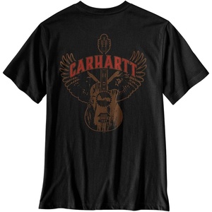 image:imageCarhartt Mens Irvine Relaxed Guitar TShirtBlack