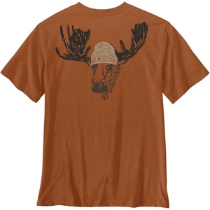 image:imageCarhartt Mens Irvine Relaxed Moose TShirtRusted Rail Heather