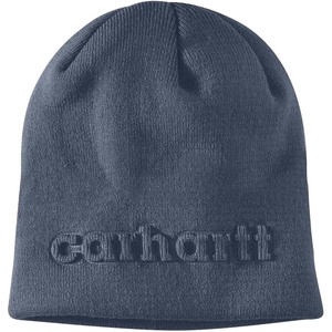 image:imageCarhartt Mens Knit Embossed BeanieBluestone