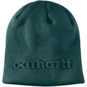 image:imageCarhartt Mens Knit Embossed BeanieGreenstone