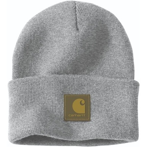 image:imageCarhartt Mens Knit Rubber Patch BeanieHeather Gray