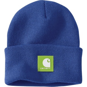 image:imageCarhartt Mens Knit Rubber Patch BeanieRanchers Sky