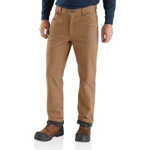 image:imageCarhartt Mens Relaxed Straight Rigby Lined DungareeDark Khaki