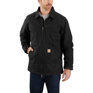 image:imageCarhartt Mens Washed Duck Ridge CoatBlack