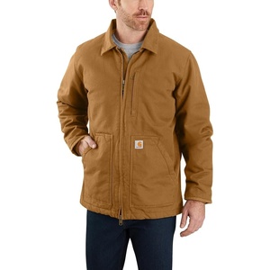 image:imageCarhartt Mens Washed Duck Ridge CoatCarhartt Brown