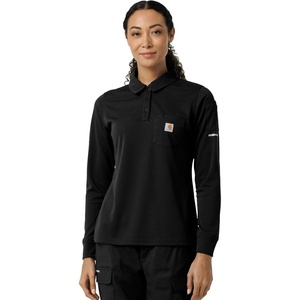 image:imageCarhartt Scrubs C12129 Womens Rugged Flex RSCU Modern Fit HeavyweigBlack