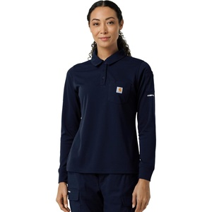 image:imageCarhartt Scrubs C12129 Womens Rugged Flex RSCU Modern Fit HeavyweigDark Navy
