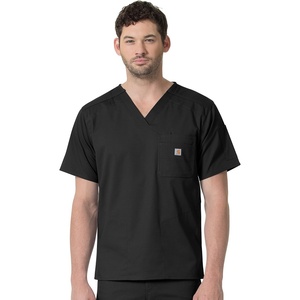image:imageCarhartt Scrubs C16418 Mens Rugged Flex Modern Fit Ripstop Chest PockBlack
