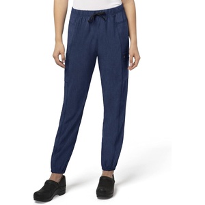 image:imageCarhartt Scrubs C52610 Womens Force Modern Fit Jogger PantNavy Heather