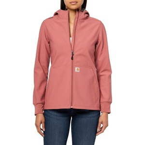 image:imageCarhartt Scrubs C85023 Womens Rugged Flex Modern Fit Bonded Fleece HoWild Rose