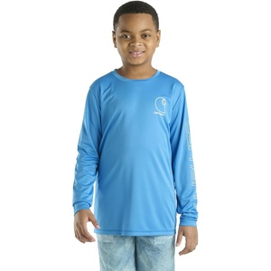 image:imageCarhartt Unisex Kids Long Sleeve Force Sun Defender TShirtBright Blue