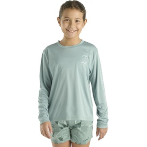 image:imageCarhartt Unisex Kids Long Sleeve Force Sun Defender TShirtMed Green