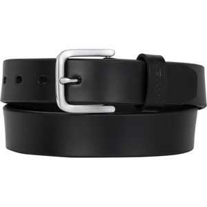 image:imageCarhartt Womens Casual Rugged Belts Available in Multiple Styles Colors amp SizesClassic Leather Buckle W Nickle Roller Finish Black