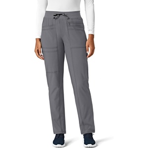 image:imageCarhartt Womens Force CrossFlex Modern Fit Slim Leg Scrub PantsPewter