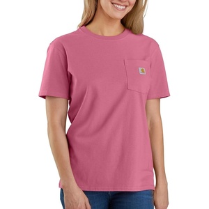image:imageCarhartt Womens Iconic WK87 Pocket TShirt CloseoutWoodrose