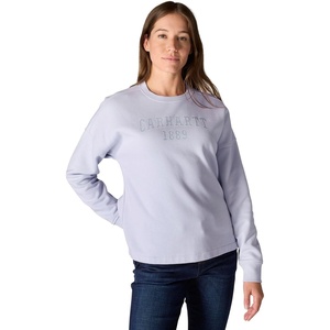 image:imageCarhartt Womens Loose Fit Midweight Carhartt Graphic SweatshirtMica