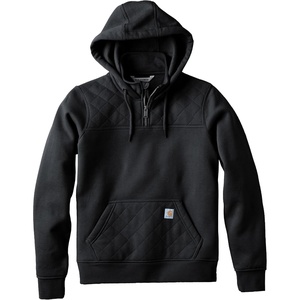 image:imageCarhartt Womens Paxton Quilted Quarter Zip SweatshirtBlack