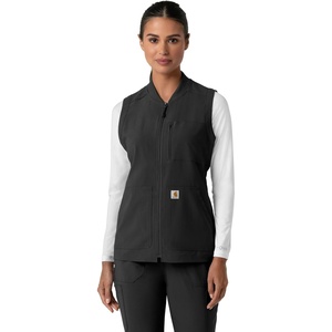 image:imageCarhartt Womens Womens Lightweight Scrub VestBlack