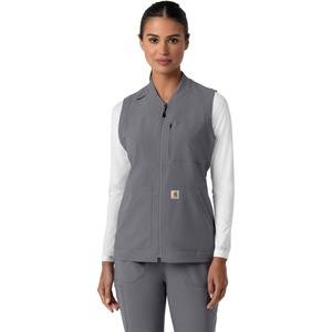 image:imageCarhartt Womens Womens Lightweight Scrub VestPewter
