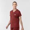 image:imageCarhartt Force CrossFlex Knit Womens Crew Neck Scrub TopAmber Terrain