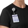 image:imageCarhartt Force CrossFlex Knit Womens Crew Neck Scrub TopBlack