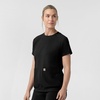 image:imageCarhartt Force CrossFlex Knit Womens Crew Neck Scrub TopBlack