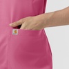 image:imageCarhartt Force CrossFlex Knit Womens Crew Neck Scrub TopElectric Fuschia