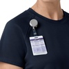 image:imageCarhartt Force CrossFlex Knit Womens Crew Neck Scrub TopNavy
